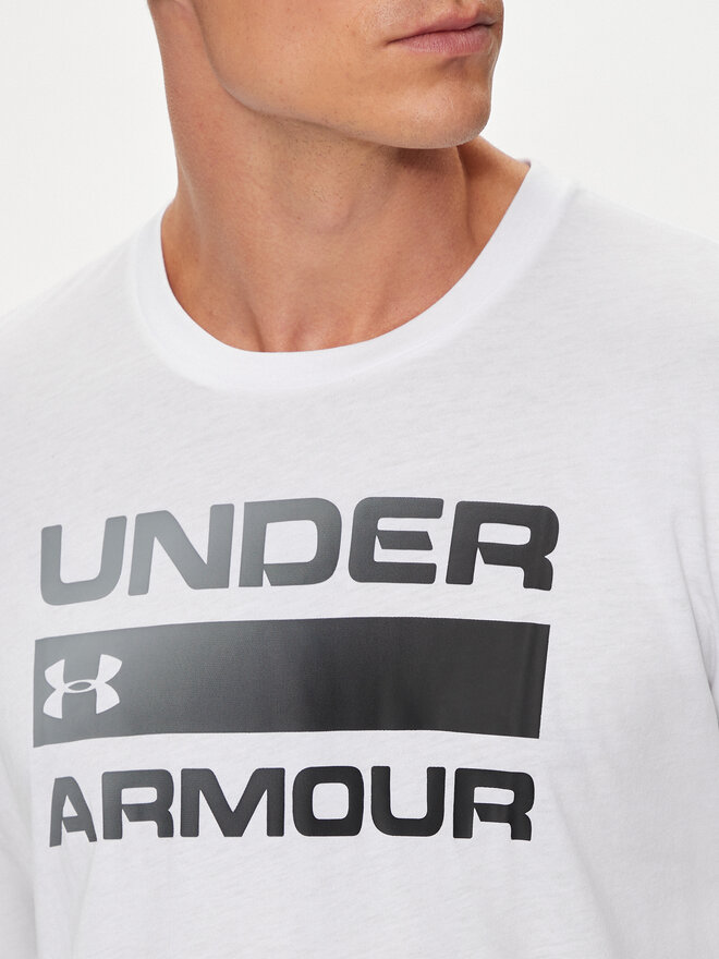Under Armour Under Armour Marškinėliai Ua Team Issue Wordmark 1329582 Balta Regular Fit
