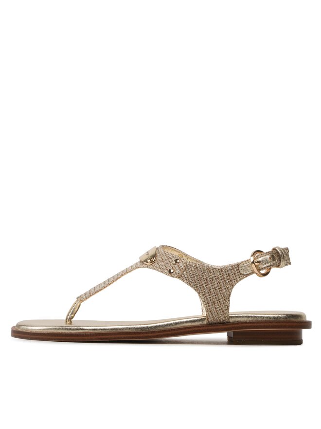MICHAEL Michael Kors Sandalen MICHAEL Michael Kors Mk Plate Thong 40R2MKFA4D Goldfarben