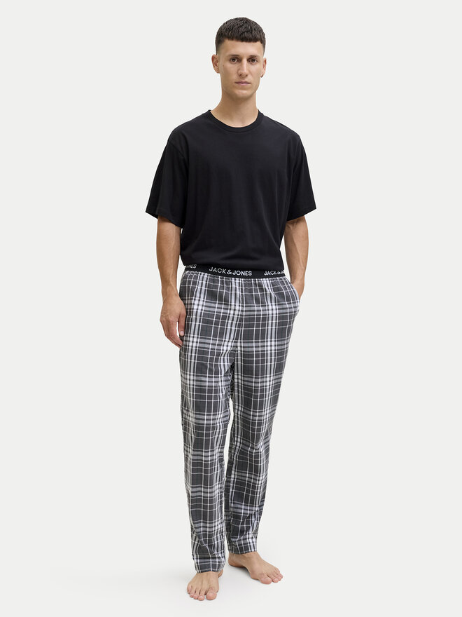 Jack & Jones Jack & Jones Pižama Luca 12266993 Juoda Standard Fit