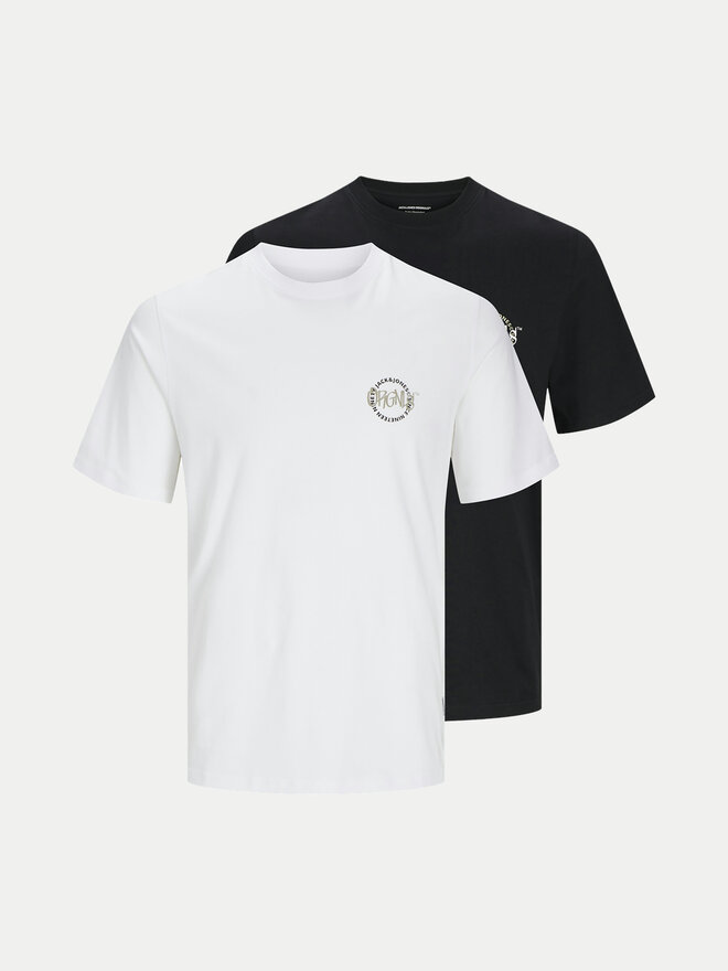Jack&Jones Jack&Jones Set 2 majice Bushwick 12271615 Šarena Standard Fit