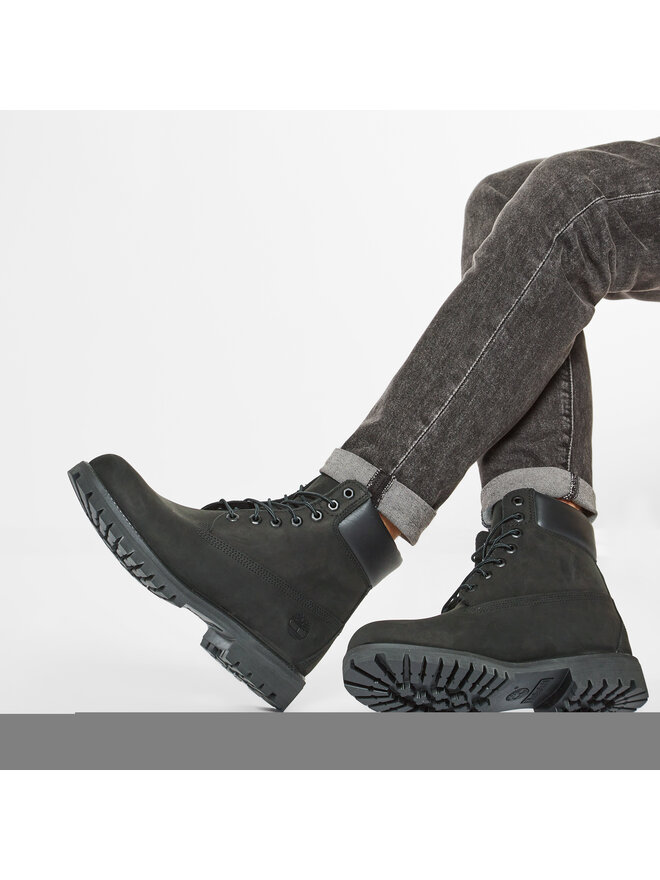 Timberland Черевики туристичні Timberland Premium 6 Inch Boot 10073/TB0100730011 Чорний