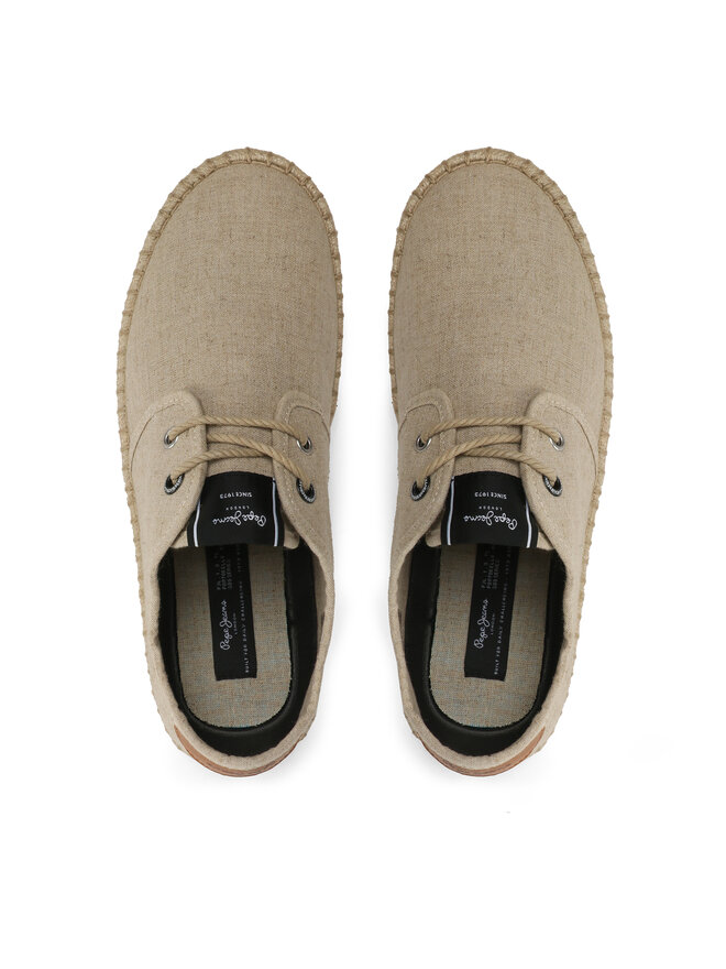 Pepe Jeans Espadryle Pepe Jeans Tourist Classic PMS10316 Beżowy
