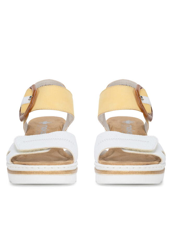 Rieker Sandalen Rieker 67476-69 Weiß