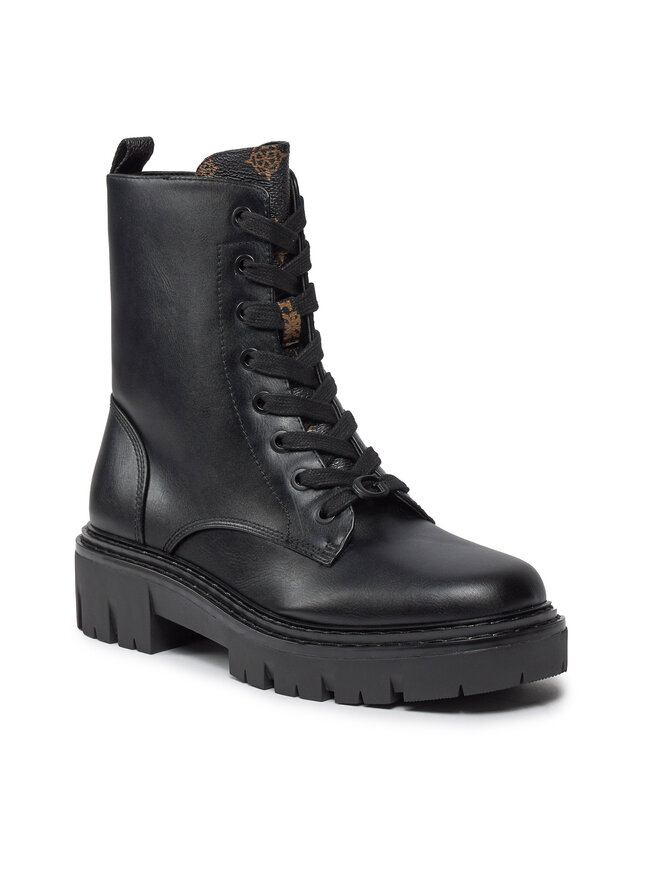 Guess Bokacsizma Guess Jefei FLPJFI FAL10 Fekete