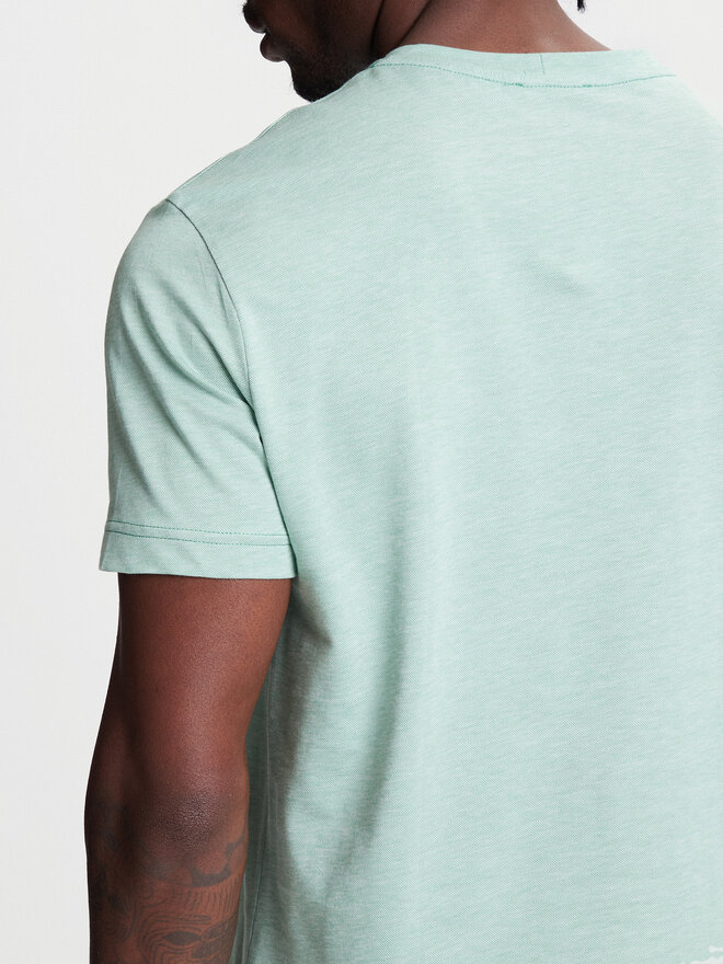 United Colors Of Benetton United Colors Of Benetton Camiseta 3M4WU1088 Verde Relaxed Fit