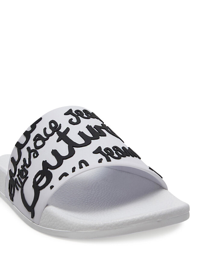 Versace Jeans Couture Klapki Versace Jeans Couture 78VA3SQ1 Biały