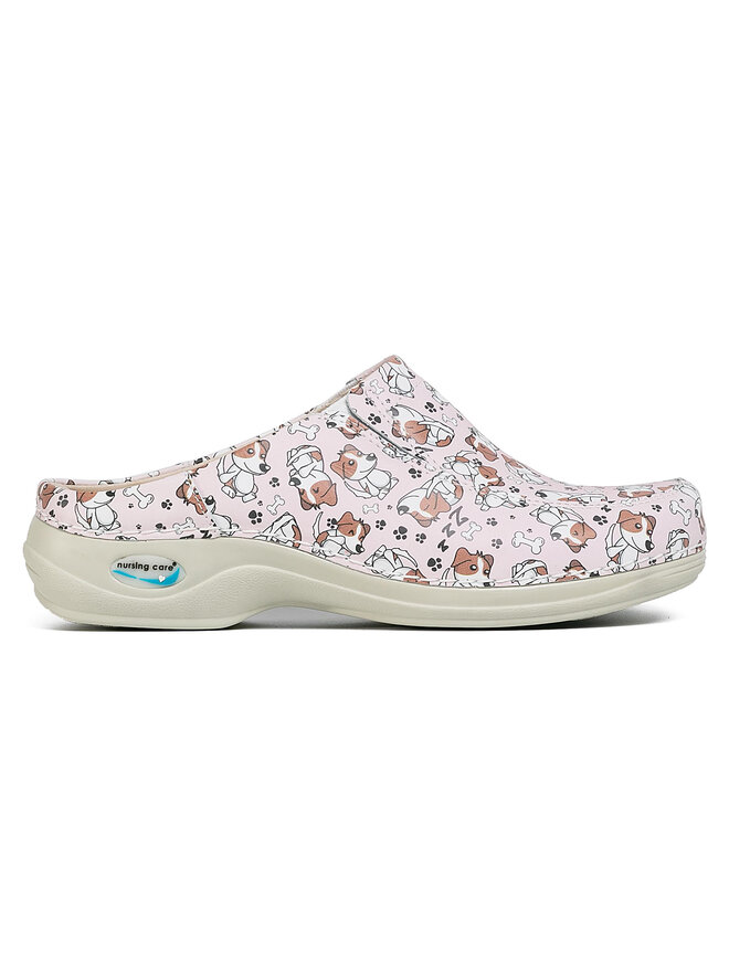 Nursing Care Pantoletten Nursing Care Paris WG4F53 Rosa
