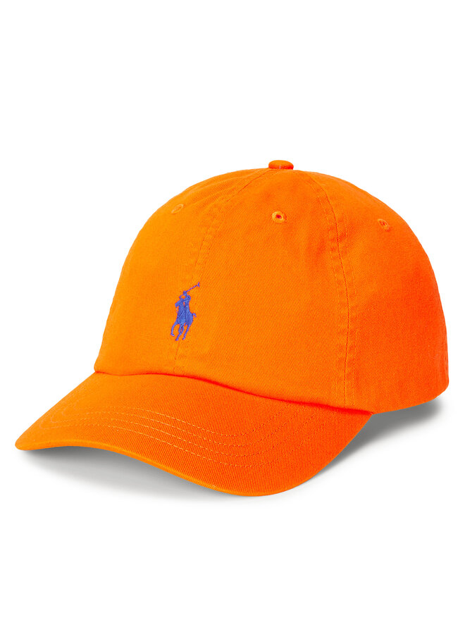 Casquette ralph lauren orange sale