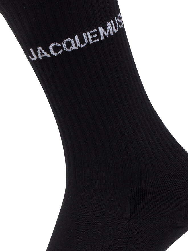 JACQUEMUS Augstas sieviešu zeķes JACQUEMUS 21H213AC003-5000 Melns