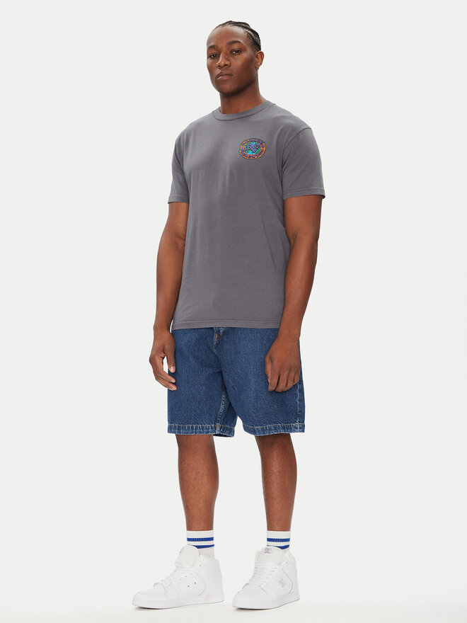 DC DC Camiseta ADYZT05458 Gris Heritage Fit