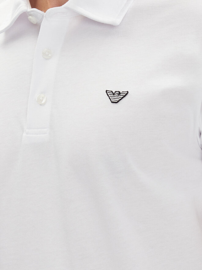 Emporio Armani Emporio Armani Polo EM000571 AF12331 U0002 Blanco Regular Fit