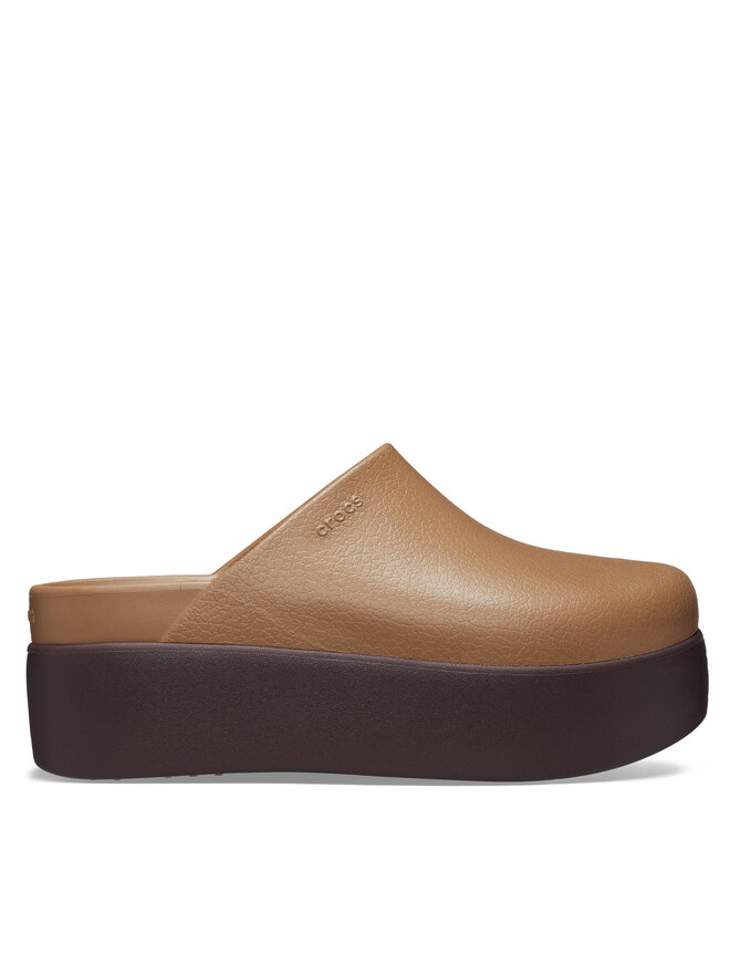 Crocs Παντόφλες Crocs Dylan Platform Clog 209871 Καφέ