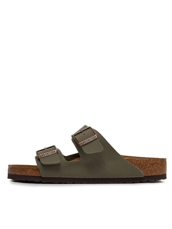 Birkenstock Natikači Birkenstock Arizona Birko-Flor nubuk 0151211 Siva
