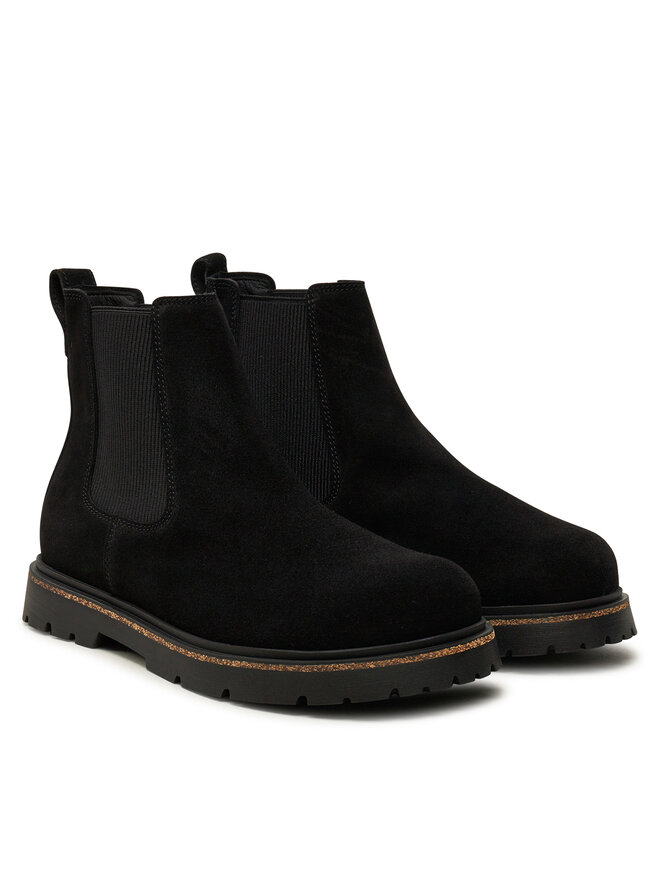 Birkenstock Sztyblety Birkenstock Highwood Slip On Mid M Leve 1028138 Czarny