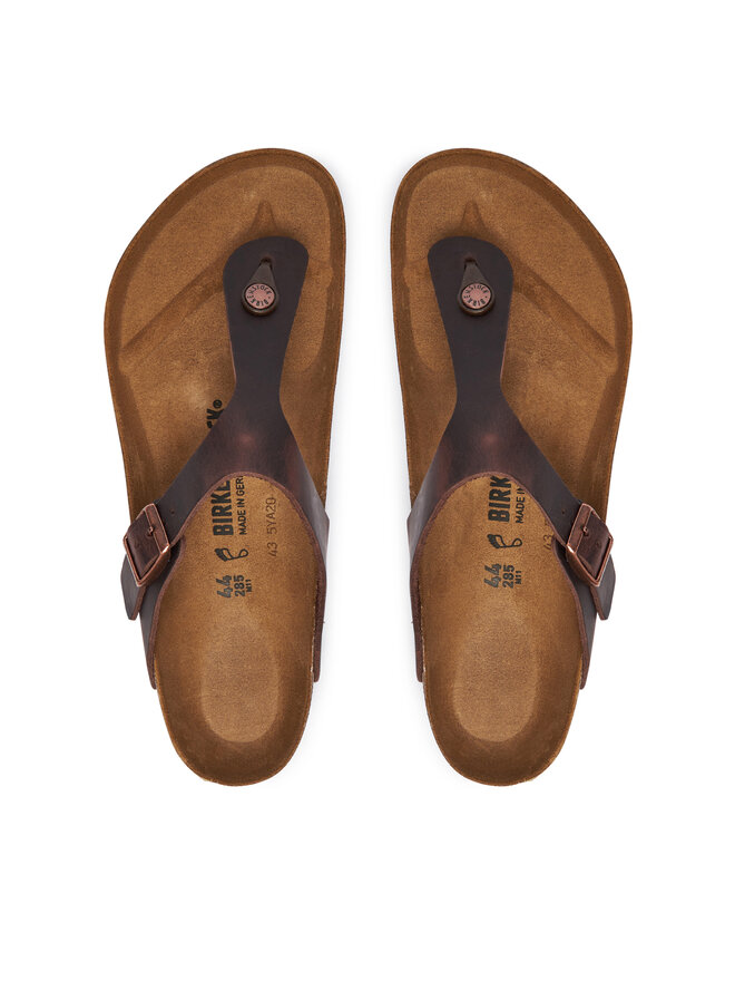 Birkenstock Zehentrenner Birkenstock Gizeh 0743831 Braun