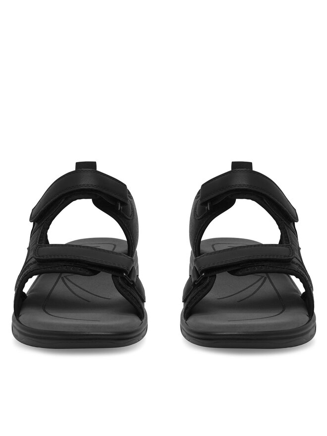 Lanetti Sandales Lanetti MSS20463-01 Melns
