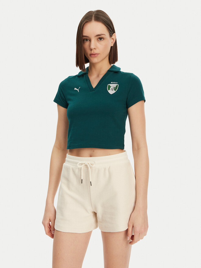 Puma Puma Poloshirt Harry Potter 630097 Grün Regular Fit
