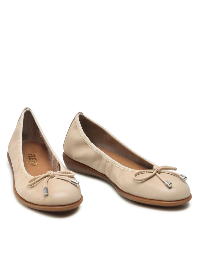 The Flexx Baleriny The Flexx Miss DS22-9102.101 Beżowy