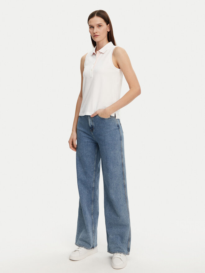 Gant Gant Поло 4200560 Білий Regular Fit