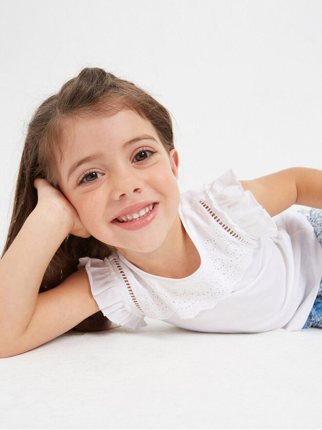 Mayoral Mayoral Top 3074 Bianco