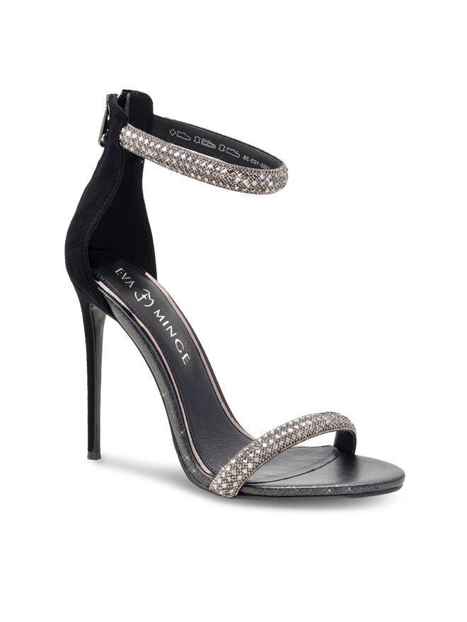 Eva Minge Sandale Eva Minge MARGUERITE-2360-103 Negru