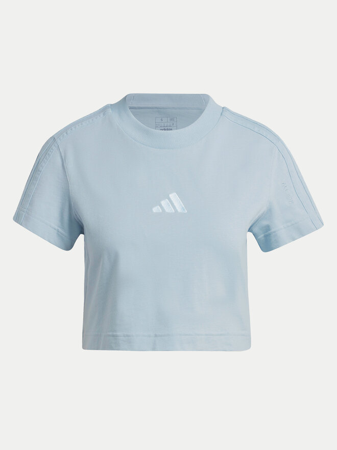 adidas adidas Camiseta ALL SZN 3-Stripes IY6846 Azul Slim Fit