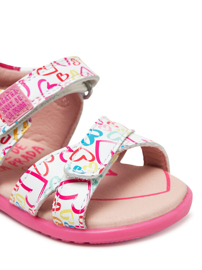 Agatha Ruiz de la Prada Σανδάλια Agatha Ruiz de la Prada 252903 Λευκό