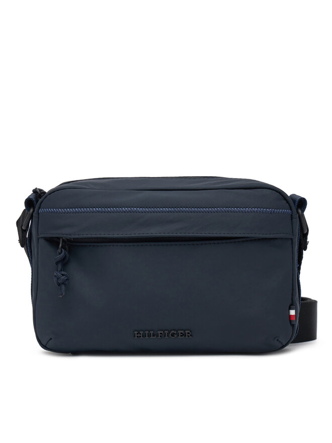 Tommy Hilfiger Válltáska Tommy Hilfiger Th Colour Ew Reporter AM0AM13219 Sötétkék