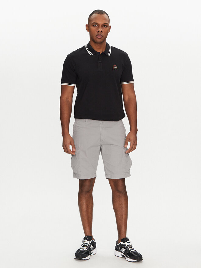 Napapijri Napapijri Polo E-Macas NP0A4ID59411 Μαύρο Regular Fit