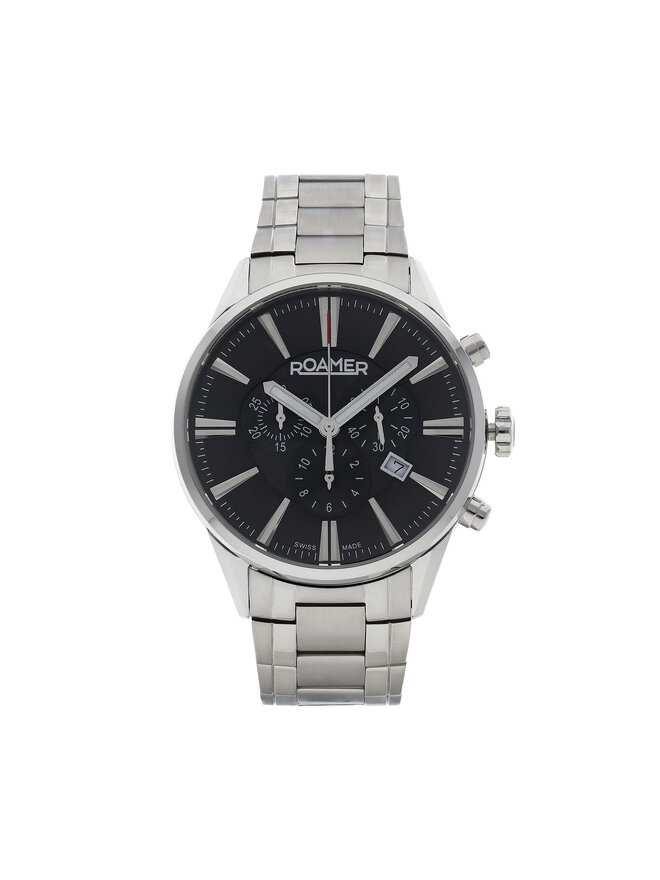 Roamer Годинник Roamer Superior Chrono 508837 41 55 50 Срібний