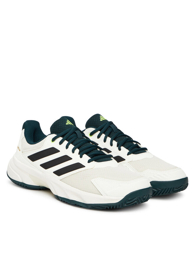 adidas Încălțăminte pentru tenis adidas CourtJam Control 3 Clay JH5137 Alb