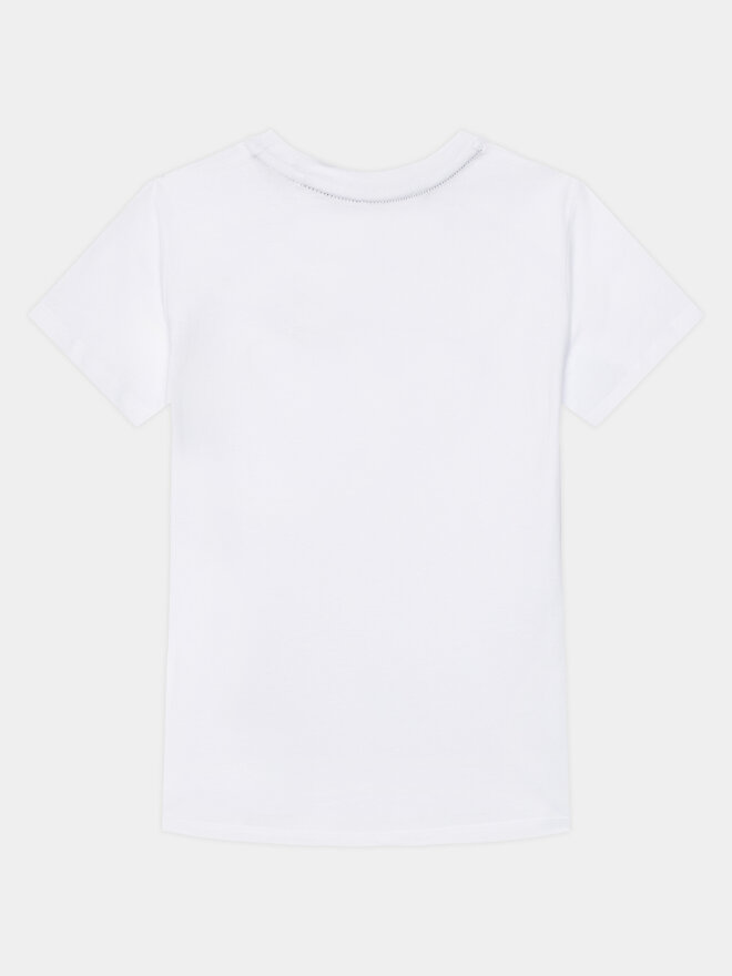 Pepe Jeans Pepe Jeans Marškinėliai Regen PB503848 Balta Regular Fit