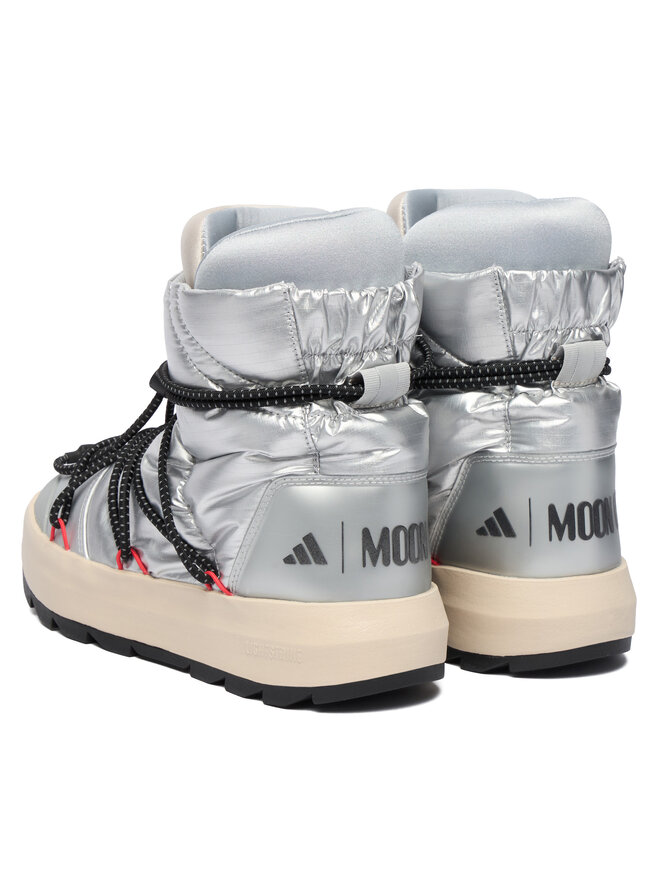 adidas Снігоходи adidas Moon Boot Ace JQ7849 Срібний