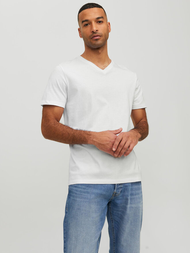 Jack&Jones Jack&Jones Camiseta Basic 12156102 Blanco Standard Fit