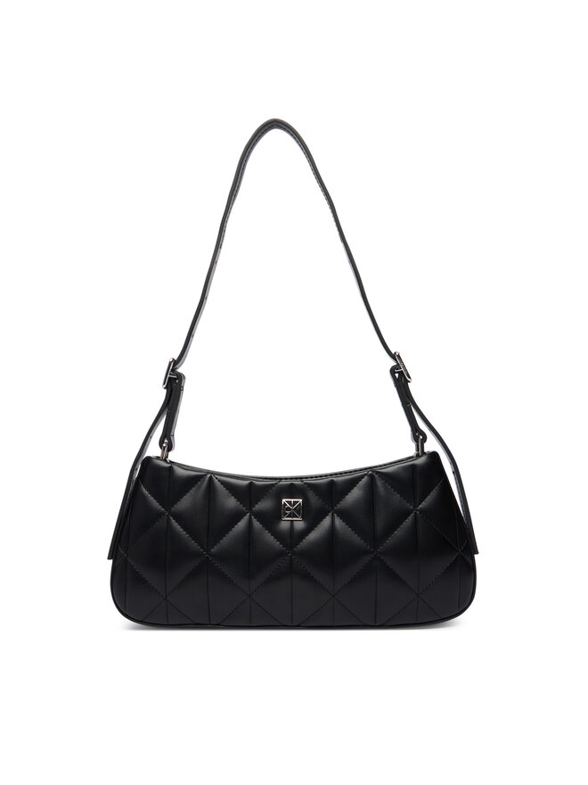 Calvin Klein Handtasche Calvin Klein Quilted Small Shoulder Bag LV04F3327G Schwarz