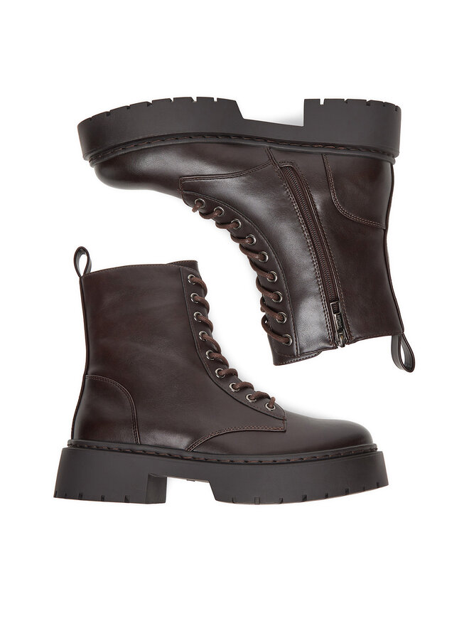 DeeZee Μποτίνια DeeZee CEO-HY2507-2A Καφέ