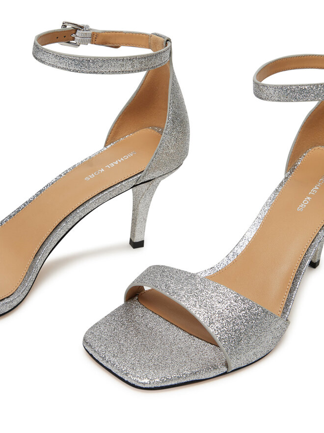 MICHAEL Michael Kors Sandále MICHAEL Michael Kors Jaida  40S5JDMS1M Strieborná