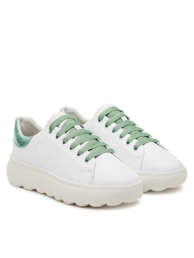 Geox Sneakers Geox D Spherica Ec4.1 D45TCD 085KY C1548 Weiß