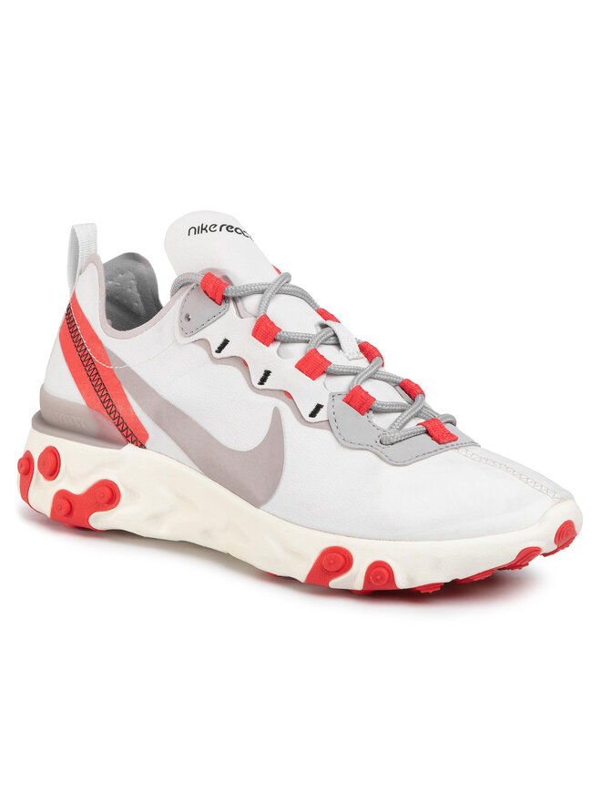 Chaussures de running Nike React Element 55 BQ2728 010 Blanc chaussures