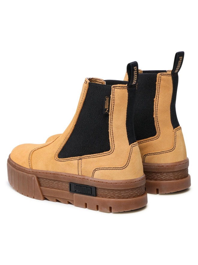 Puma Боти тип челси Puma Mayze Chelsea Suede Wn's 382829 04 Жълт