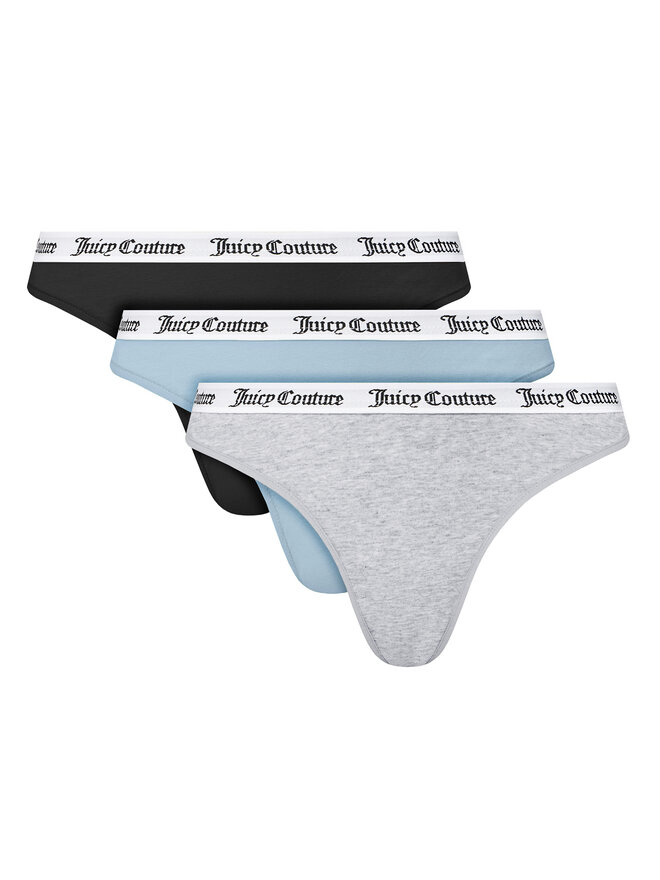 Juicy Couture Juicy Couture 3er-Set Stringtangas JCLTH224571 Bunt