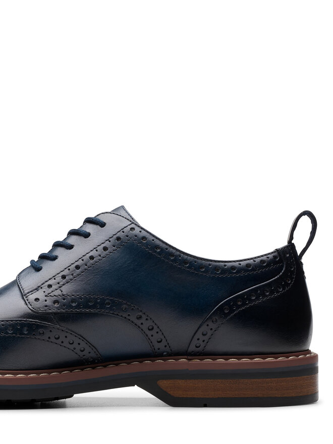 Clarks Halbschuhe Clarks Aldwin Limit 26178471 Dunkelblau