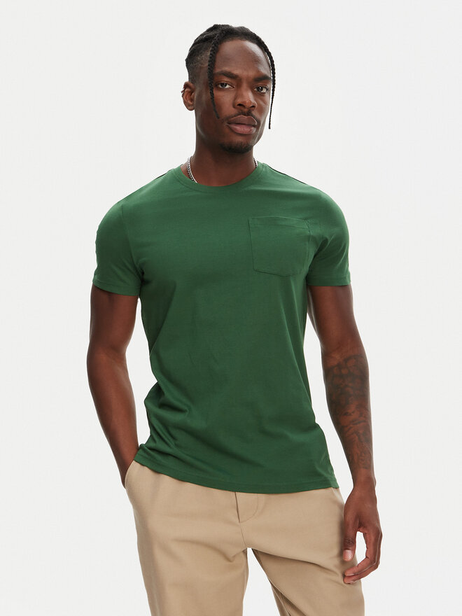 Robe di Kappa Robe di Kappa T-shirt Dorel 64131EW Zelena Regular Fit