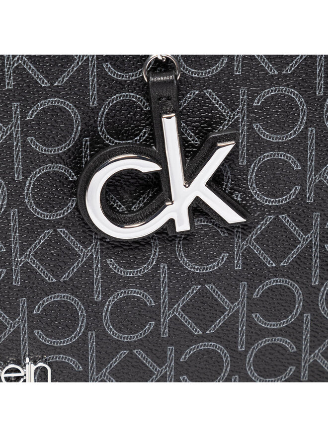 Calvin Klein Handtasche Calvin Klein Shopper Md K60K607427 Schwarz