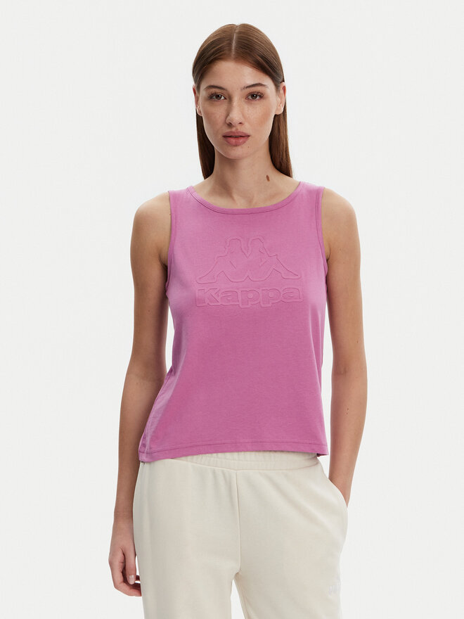 Kappa Kappa Top Logo Gria 382129W Vijolična Regular Fit