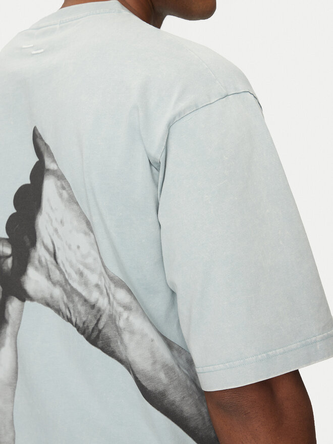 Filling Pieces Filling Pieces Camiseta Unisex Pinky Promise 7449983 Verde Regular Fit