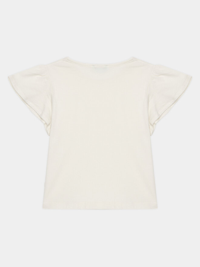 United Colors Of Benetton United Colors Of Benetton Camiseta 3096G10DY Écru Regular Fit