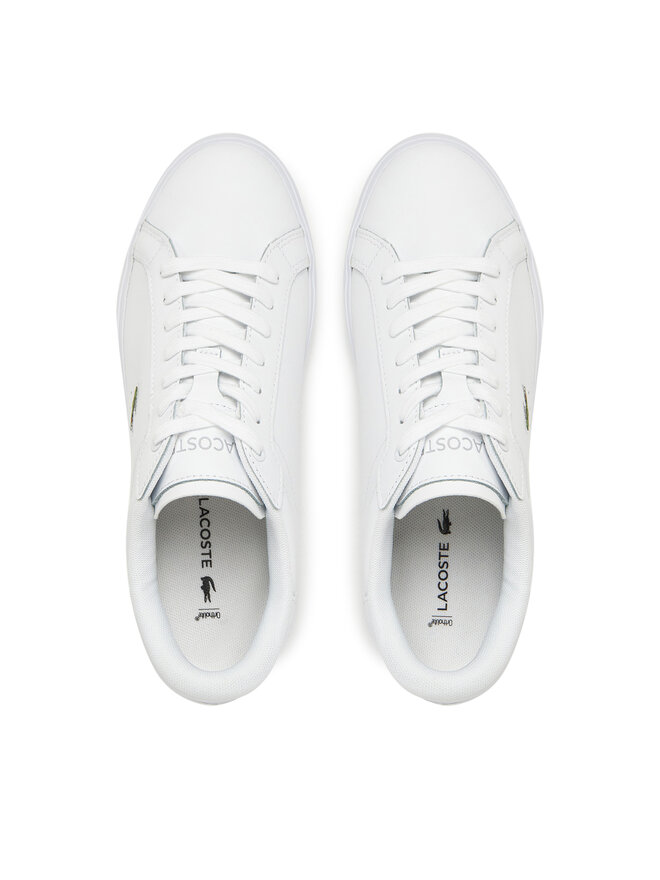 Lacoste Sneakersy Lacoste Powercourt 7-49SFA0086 Biały