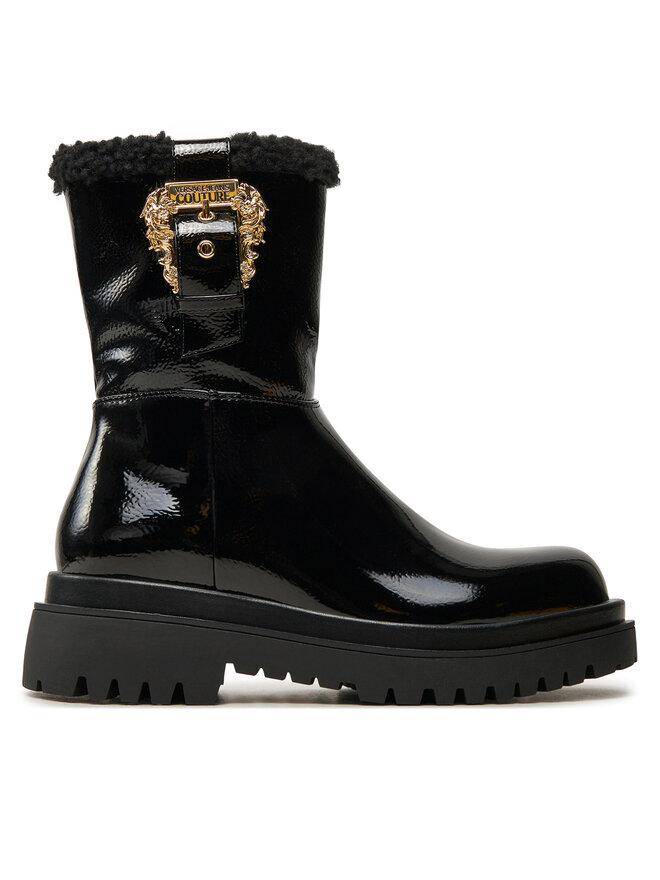 Versace Jeans Couture Botki Versace Jeans Couture Drew 77VA3S69 Czarny