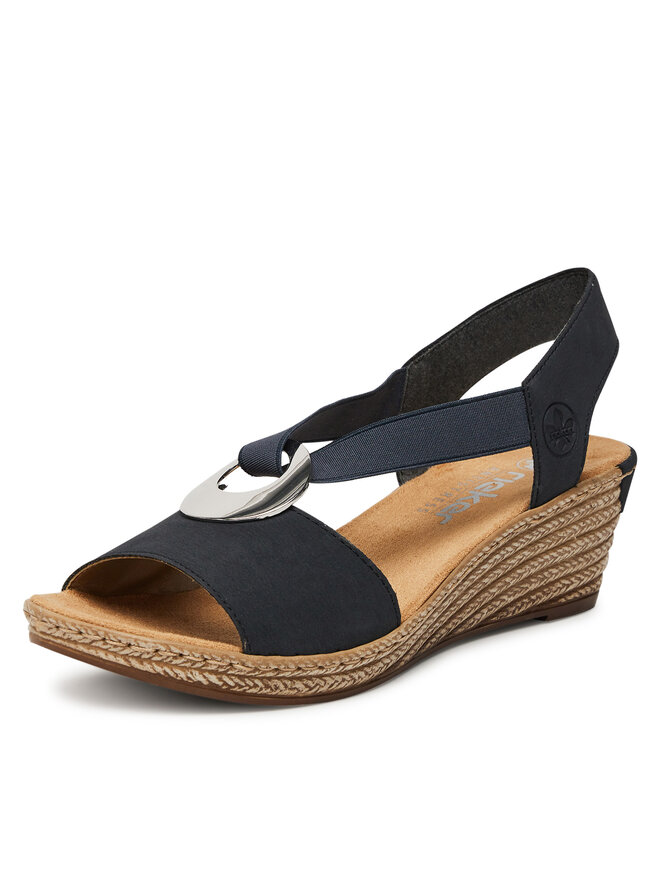 Rieker Sandale Rieker 624H6-14 Bleumarin